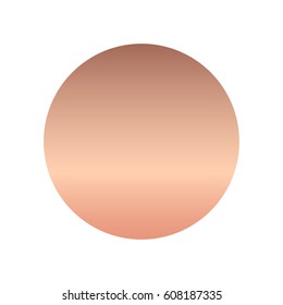 Rose gold gradient, can be used for fashion design. Vector illustration.