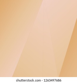 Rose gold luxury background. Vector polygon abstract polygonal geometric triangle background. Diamond peach jewelry. Low poly illustration. Abstract geometric polygonal shape. Summer bright orange.