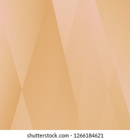 Rose gold luxury background. Vector polygon abstract polygonal geometric triangle background. Diamond peach jewelry. Low poly illustration. Abstract geometric polygonal shape. Summer bright orange.