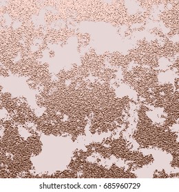 Rose gold marble background design with shining texture.
