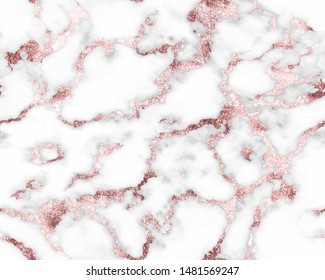Rose gold. Marble background. Seamless pattern. Elegant marble golden texture. Beautiful abstract marble pattern with high resolution. Glitter marbling for design. Modern stylish marbling backdrop