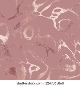 Rose gold. Rose marble. Luxury vector texture for sales, surface design, invitations, cards, covers
