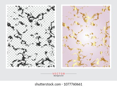 Rose gold marble texture background, Premium and luxury for your design cards, wedding or invitation, web banner, cover template, pattern and wallpaper (Vector EPS10, Fully editable color change)