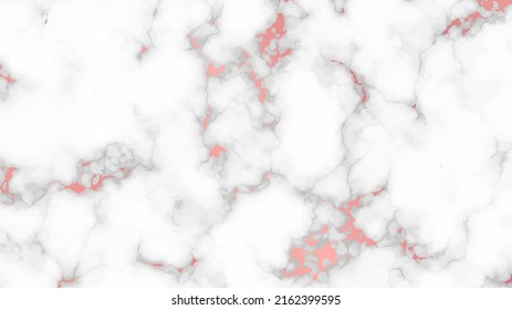 Rose gold marble texture background. Abstract backdrop of marble granite stone. Vector illustration