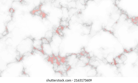 Rose gold marble texture background. Abstract backdrop of marble granite stone. Vector illustration