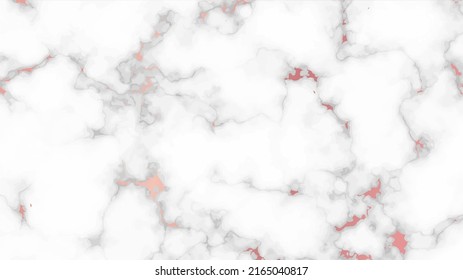 Rose gold marble texture background. Abstract backdrop of marble granite stone. Vector illustration