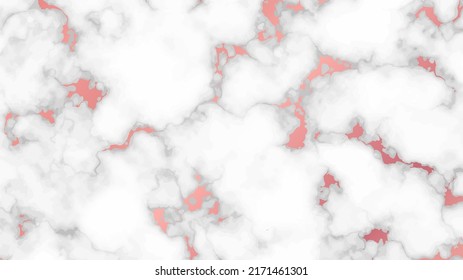 Rose gold marble texture background. Abstract backdrop of marble granite stone. Vector illustration