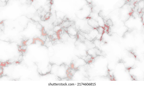 Rose gold marble texture background. Abstract backdrop of marble granite stone. Vector illustration