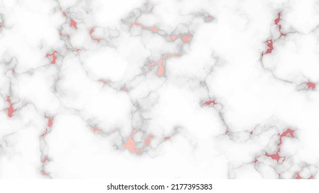 Rose gold marble texture background. Abstract backdrop of marble granite stone. Vector illustration