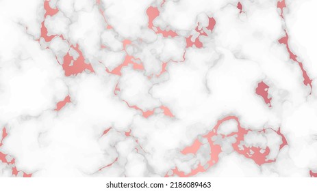 Rose gold marble texture background. Abstract backdrop of marble granite stone. Vector illustration