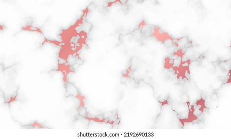 Rose goldener Marmor, strukturierter Hintergrund. Abstrakte Kulisse aus Marmor-Granitstein. Vektorgrafik
