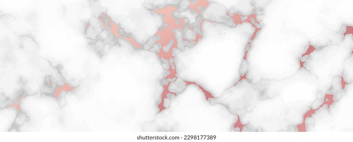 Rose gold marble texture background. Abstract backdrop of marble granite stone. Vector illustration