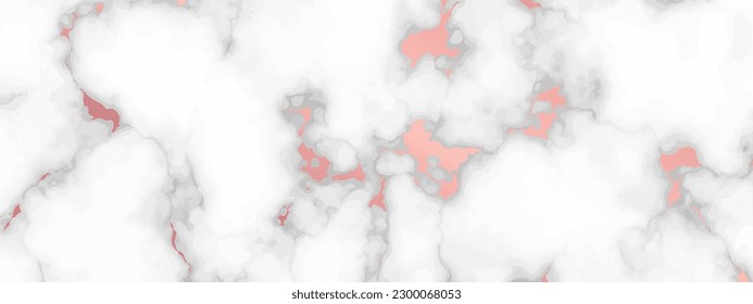 Rose goldener Marmor, strukturierter Hintergrund. Abstrakte Kulisse aus Marmor-Granitstein. Vektorgrafik