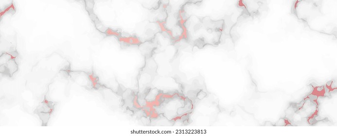 Rose gold marble texture background. Abstract backdrop of marble granite stone. Vector illustration