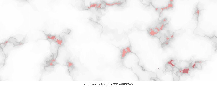 Rose gold marble texture background. Abstract backdrop of marble granite stone. Vector illustration