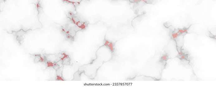 Rose gold marble texture background. Abstract backdrop of marble granite stone. Vector illustration