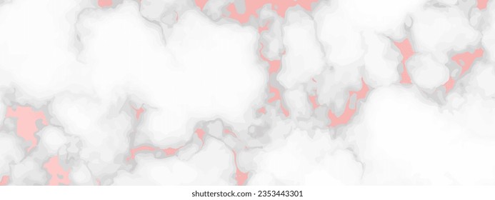 Rose gold marble texture background. Abstract backdrop of marble granite stone. Vector illustration