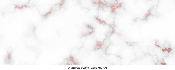 Rose gold marble texture background. Abstract backdrop of marble granite stone. Vector illustration