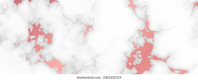 Rose gold marble texture background. Abstract backdrop of marble granite stone. Vector illustration