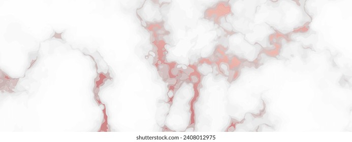 Rose gold marble texture background. Abstract backdrop of marble granite stone. Vector illustration