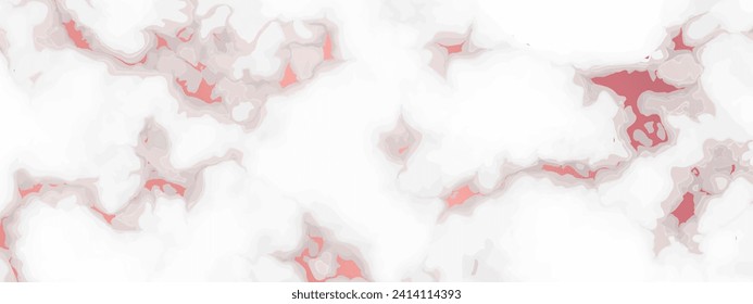 Rose gold marble texture background. Abstract backdrop of marble granite stone. Vector illustration