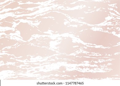 rose gold marble vector background design template for wedding invitation card and product cover