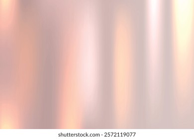 Rose Gold metal stainless steel surface with reflection abstract background. Brushed golden texture steel, aluminum for luxury frame, ribbon, wallpapers, coin and label. Elegant light and shine vector
