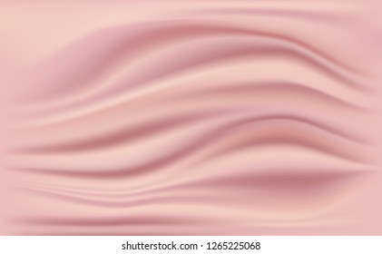 rose gold Satin Silky Cloth,Fabric Textile Drape with Crease Wavy Folds.with soft waves,waving in the wind.Texture of crumpled paper.
Milk,Yogurt,Cream or cosmetics product Curl background.vector