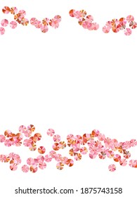 Rose gold spangles confetti placer vector illustration. Valentine's day background design. Glamour shiny bead particles party glitter. Romantic love valentine confetti.