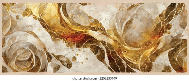 rose and gold stone marble quartz texture, background, banner