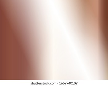 Fondo de textura dorada rosa. Plantilla de gradiente de metal, elegante y brillante vector de oro. Ilustración vectorial.