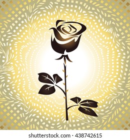 rose golden beige