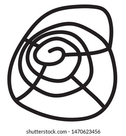 rose graphic for cut Template  for laser cutting. vector illustration