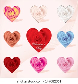 Rose heart
