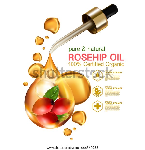 Rose Hip Oil Natural Cosmetic Skin Care