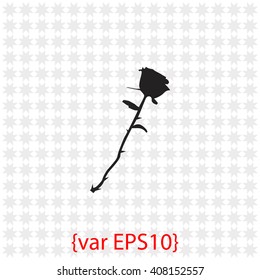 Rose icon.