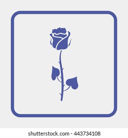 Rose icon.