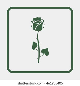 Rose icon.