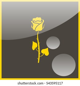 Rose icon.