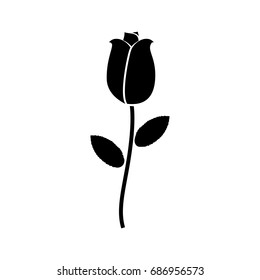 Rose icon .