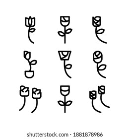 Rose icon or logo isolated sign symbol vector illustration - Collection of high quality black style vector icons

