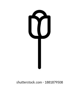 Rose icon or logo isolated sign symbol vector illustration - high quality black style vector icons
