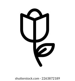 rose icon or logo isolated sign symbol vector illustration - high quality black style vector icons
