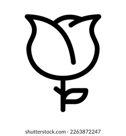 rose icon or logo isolated sign symbol vector illustration - high quality black style vector icons
