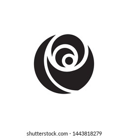 rose icon symbol vector design