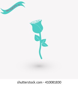 rose icon vector