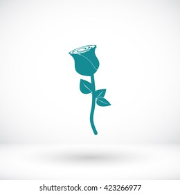 rose icon vector