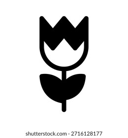 Ilustración de diseño de símbolo de Vector de icono de rosa