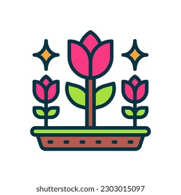 rose icon for your website, mobile, presentation, and logo design.