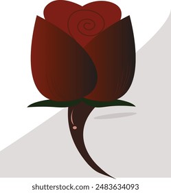 A rose illustration image art